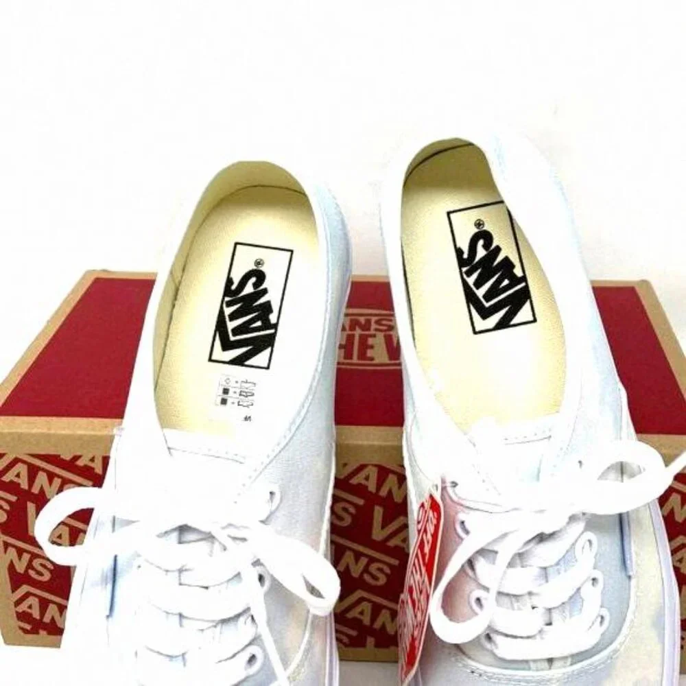 💖MEGA SALE💖VANS Women VN0A348A3XO Authentic Bleach Wash Ballad Canvas Blue